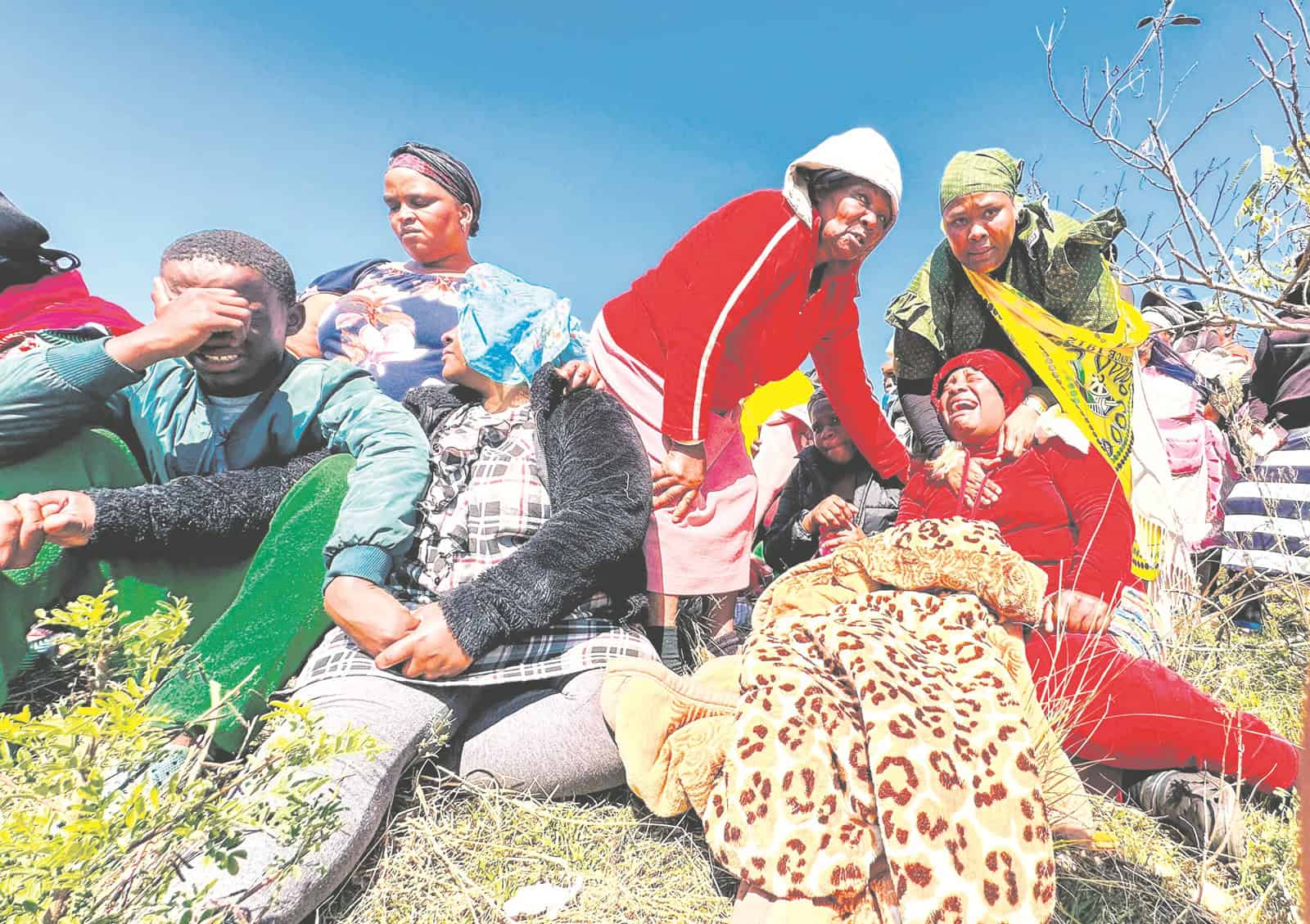 We stayed with them until the end' — account of cliff crash
