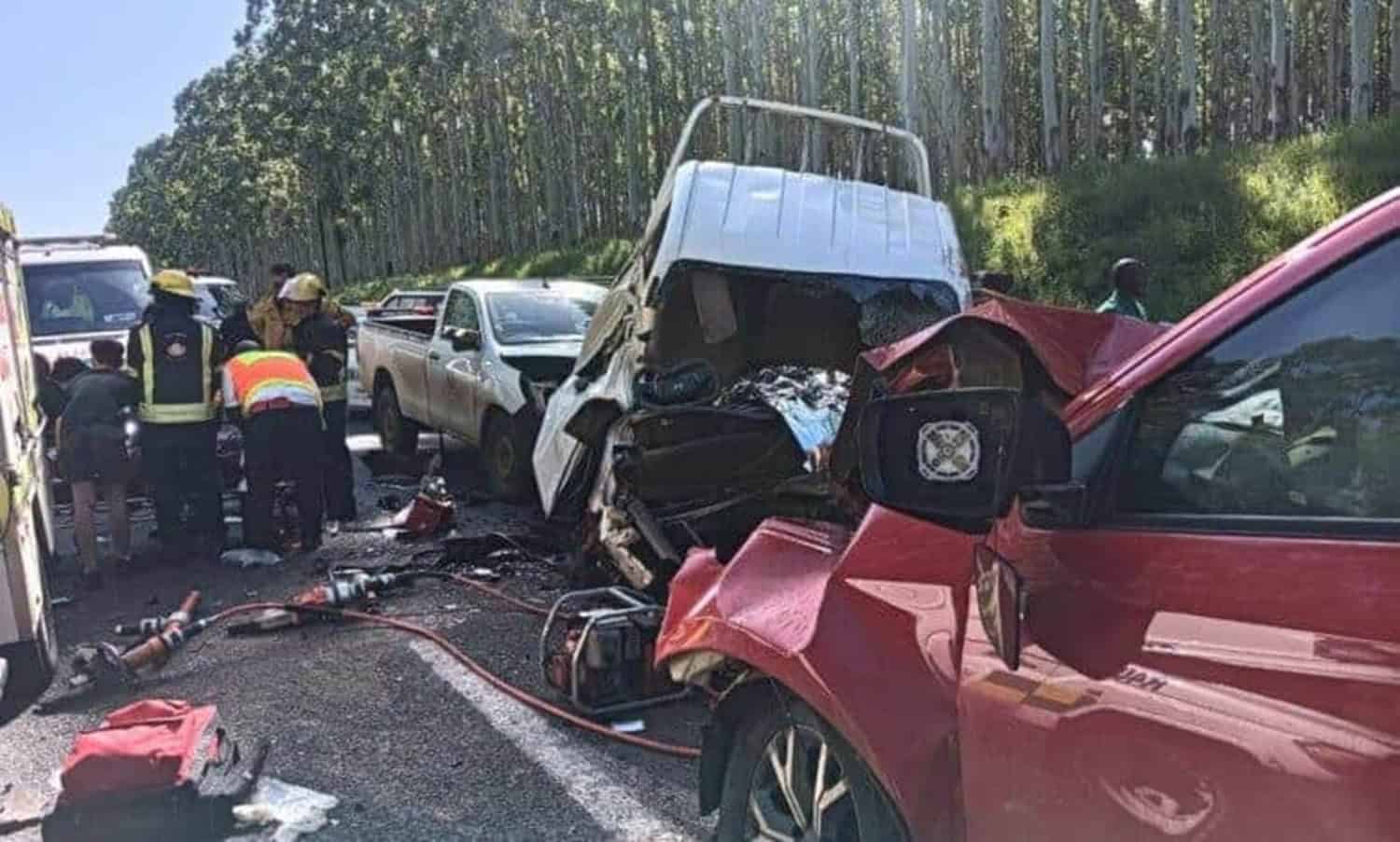 Five killed, several injured in multi-vehicle crash on N2 near