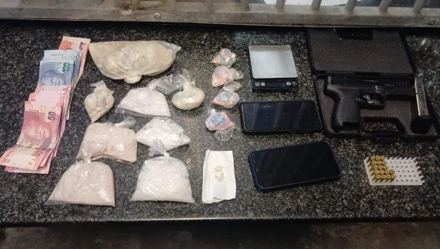 Police seize drugs worth R900,000, two arrested