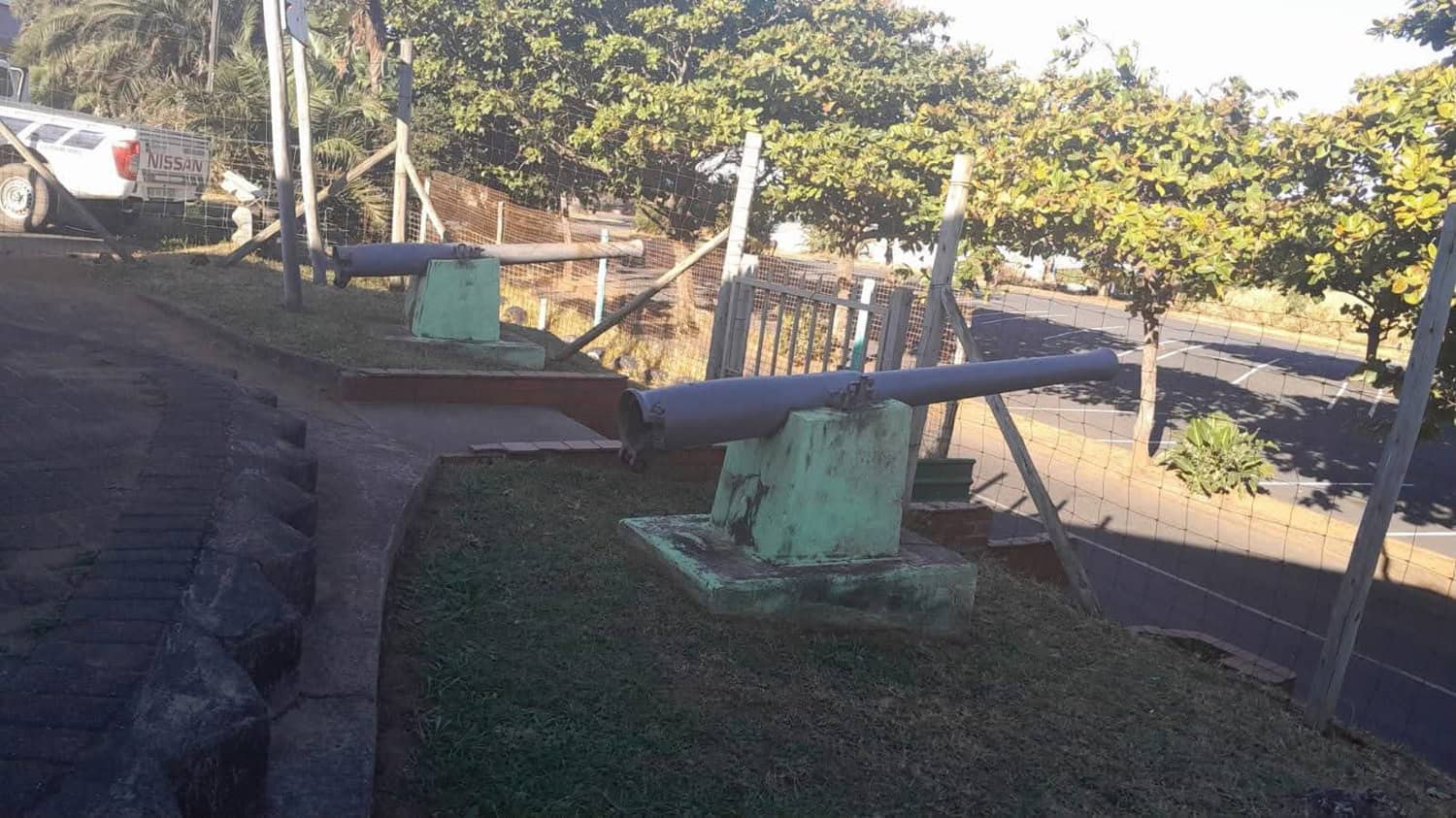 Historic Port Shepstone cannons rescued from scrapyard in sting