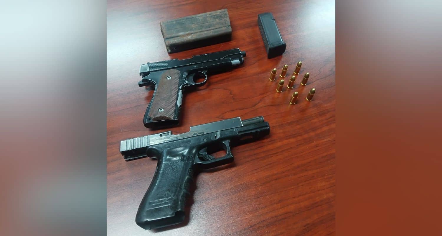 Two arrested in operations targeting extortion and drugs